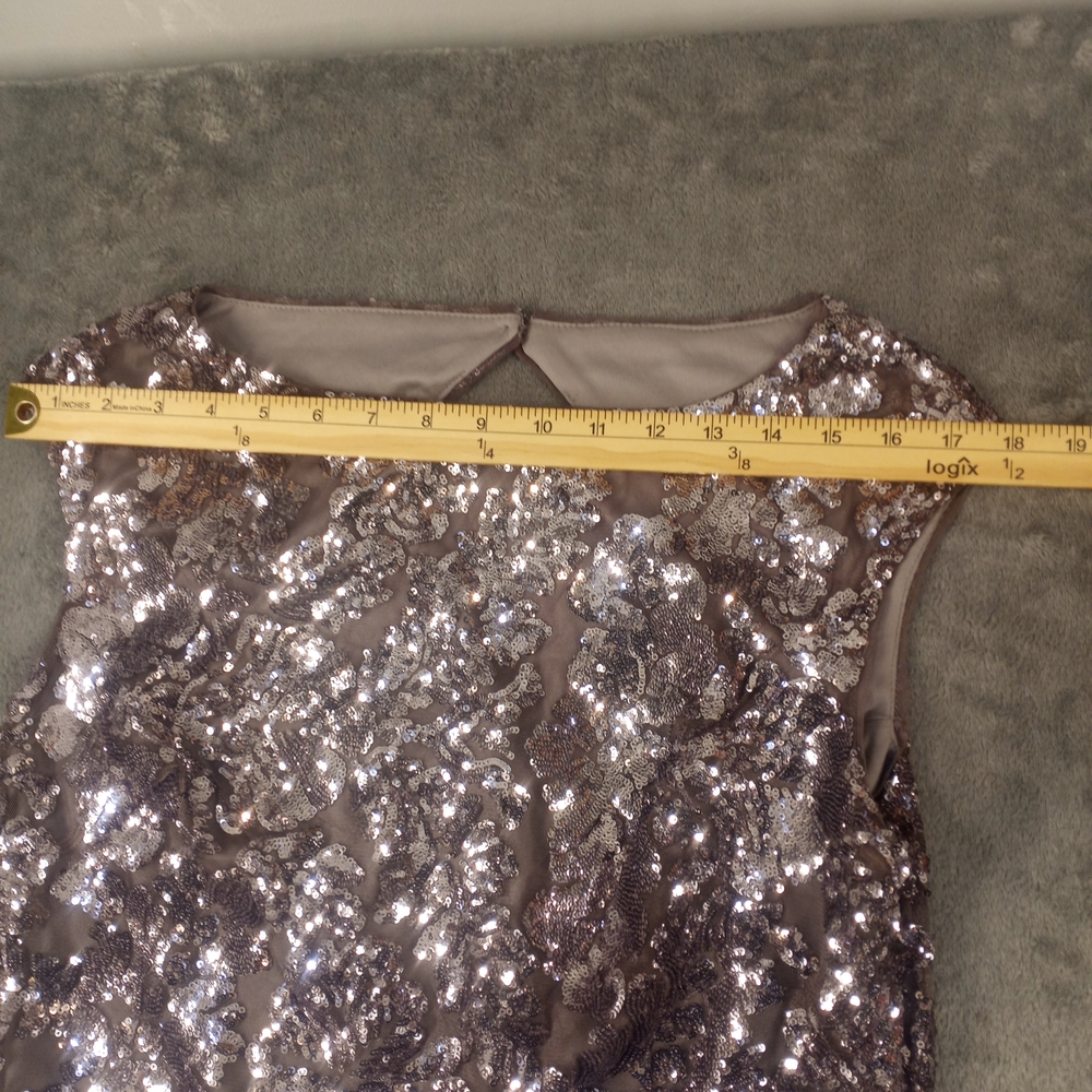 Ralph Lauren Special occasion Sequin Short  Cocktail Sheath Dress NWT Sz 14 - Picture 10 of 16